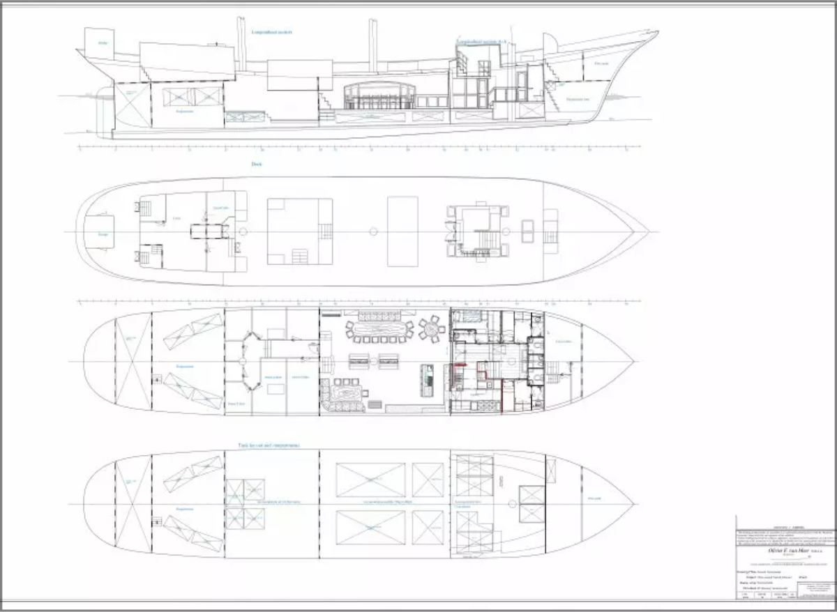 Oosterschelde scheepstekening 02